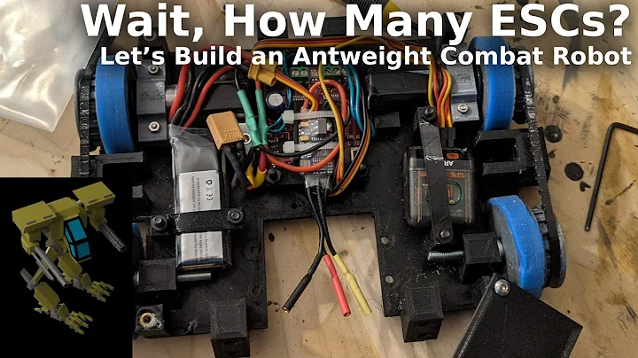 Cramming Your Electronics into a Combat Robot - Let's Build an Antweight Episode 4
