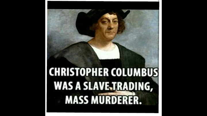 CHRISTOPHER COLUMBUS was a WHITE SUPREMACIST TERRORIST!! ( Rapist, Killer and Slavemaster)