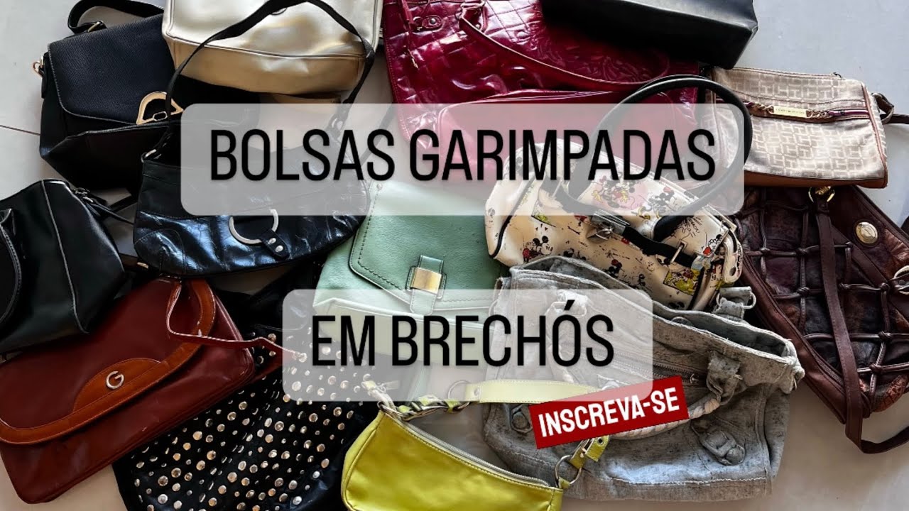LOTE DE BOLSAS DE BRECHÓ - YouTube