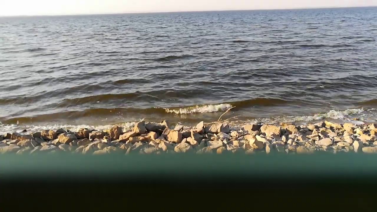 Morning Water View In Qaroun Lake Egypt Ancient Pharonic Lake