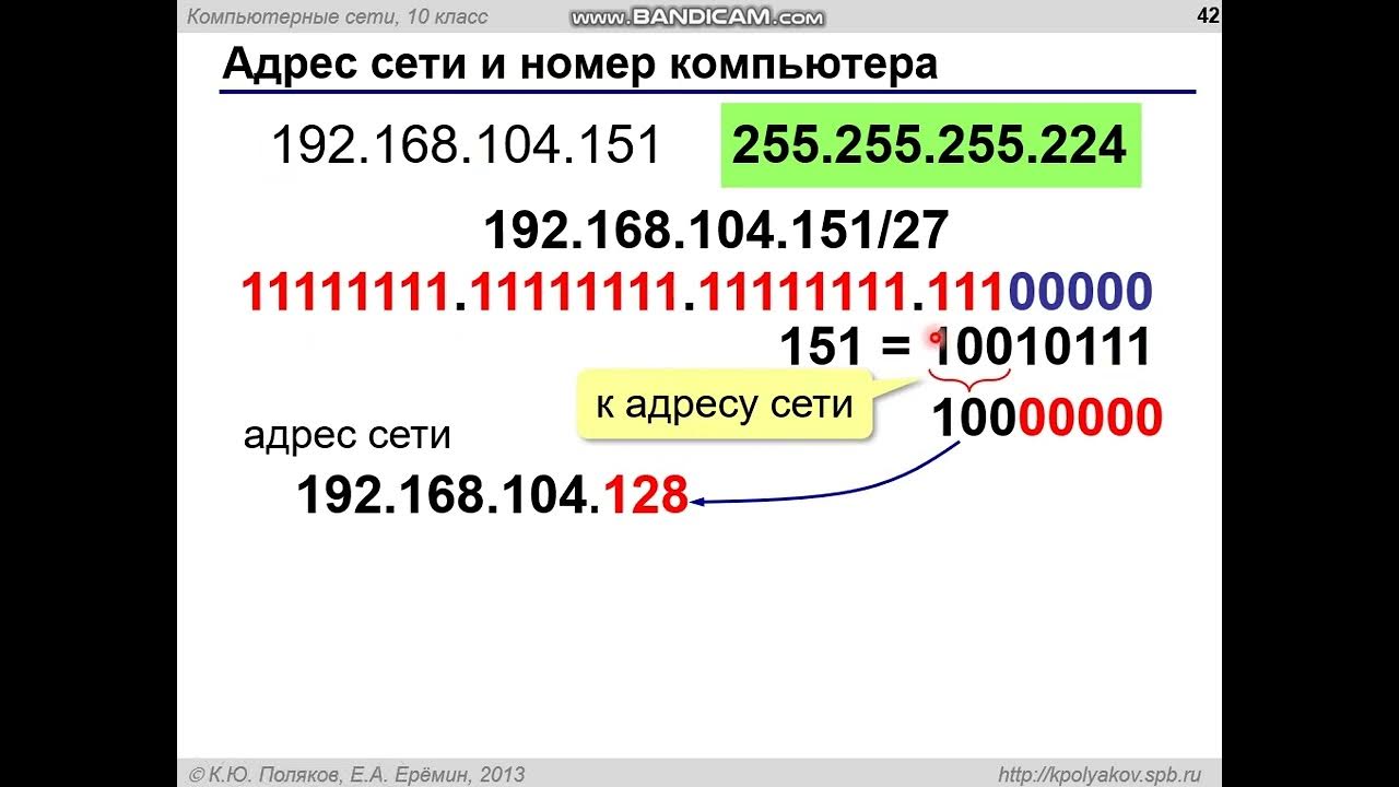 Как найти адрес узла