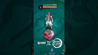 KONSEP SKILL UNTUK AKAZA X DYRROTH SKIN #LEAK #mobilelegendsbangbang #demonslayer