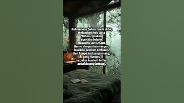Hadiah untuk Diri Sendiri: Ketenangan 🤍 kata motivasi, kata bijak, kata mutiara, #quotes #fypシ