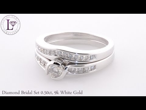 diamond-bridal-set-0.50ct,-9k-white-gold-(lfes5668)