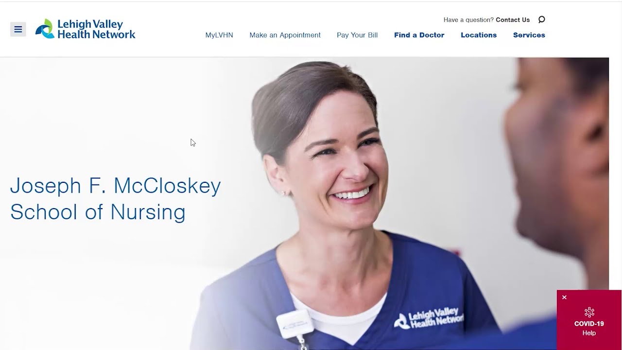 LVHN Joseph F. McCloskey School of Nursing Virtual Tour YouTube