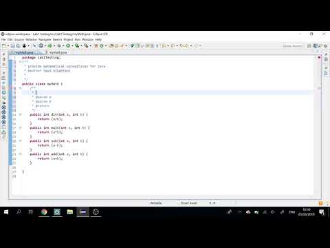 Add documentation to java code and generating output