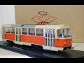 Вагон трамвая "Татра Т3". Масштабная модель 1:43 от SSM