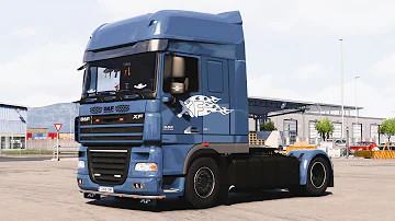 Euro Truck Simulator 2 1.49 DAF XF 105 Reworked v4.0