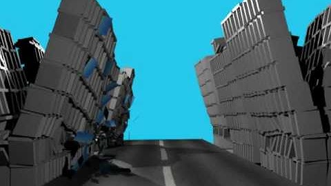 Blender - Building Collapse Test.mpg