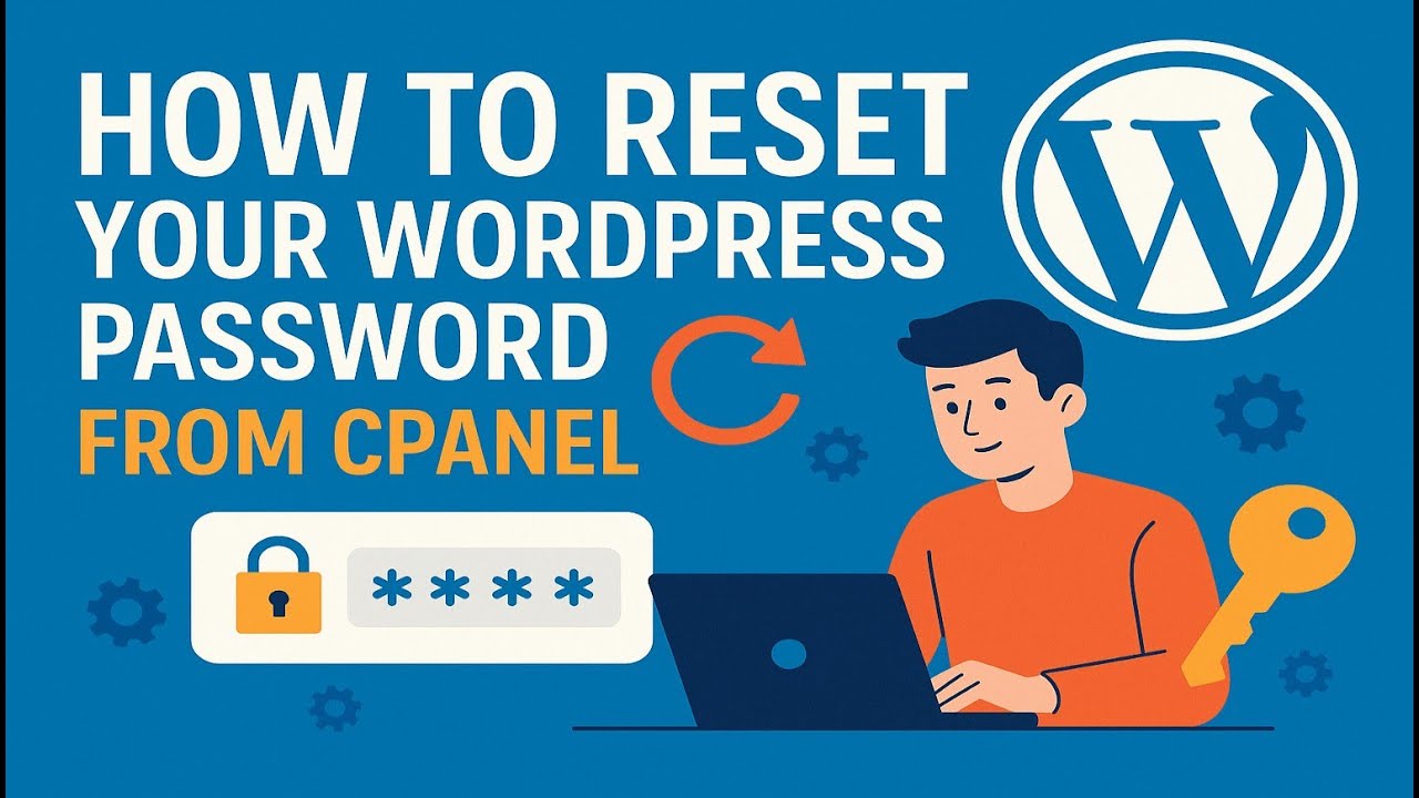 How To Reset Your WordPress Password From phpMyAdmin/cpanel - YouTube