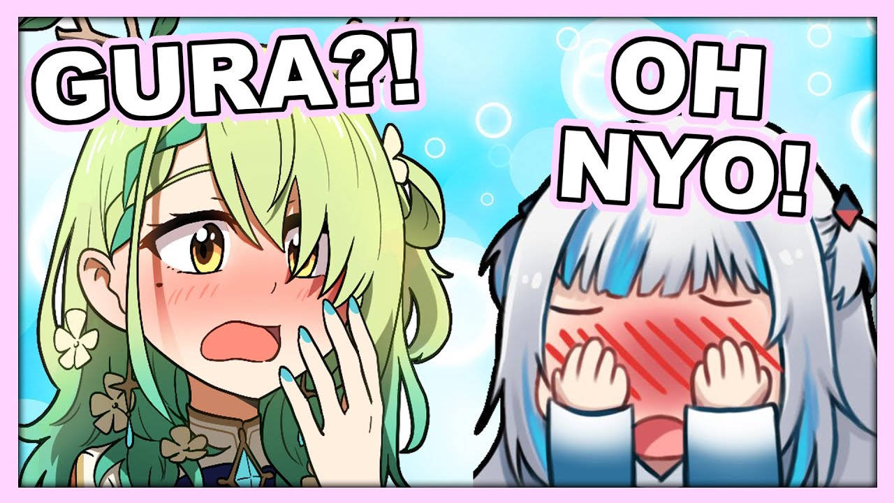 Gura accidentally called Fauna mommy...