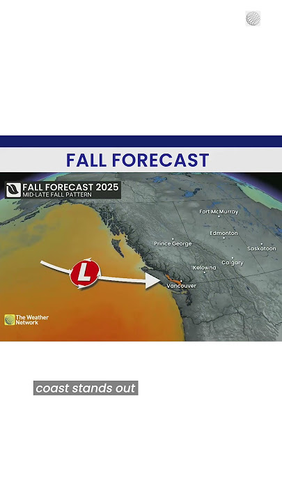 Canada's 2025 Fall Forecast | #shorts #weather #seasonalforecast