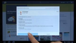 Tablet K1: Installing Apps from Android Market screenshot 2