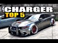 5 Heavily MODIFIED Charger Builds - INSANE...