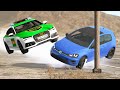 Police Takedown Fails & Car Chases #88 - BeamNG Drive | CRASHdriven