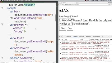 JSON+AJAX+API 1001 Introduction to working with AJAX
