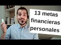 13 metas financieras personales para tener éxito en tu negocio personal #53