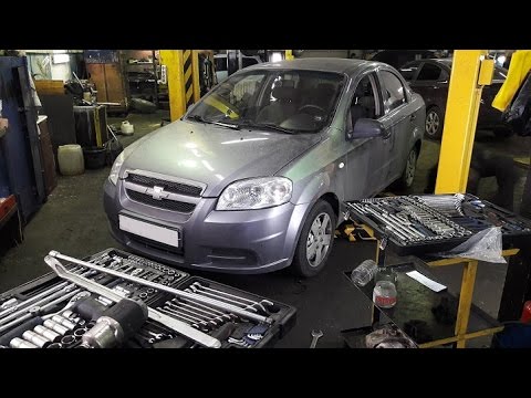 Замена сцепления Шевроле Авео | Chevrolet Aveo