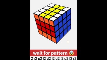 😨best 4by4 cube pattern #shorts #youtubeshorts #shortsfeed #cube