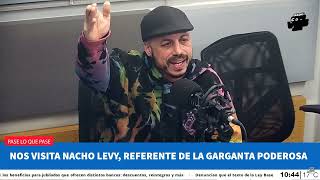 Nacho Levy con Ernesto Tenembaum y Reynaldo Sietecase en Radio Con Vos