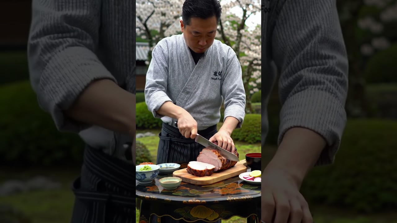 🐪🍱🔥 Japanese Style Camel Roast | Teriyaki Glaze & Wasabi Twist 🍶🍜