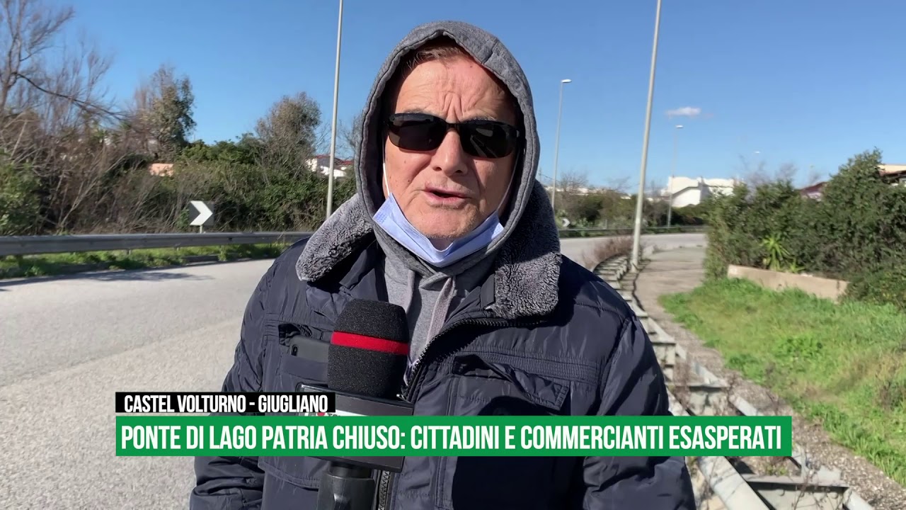Ponte di Lago Patria ancora chiuso. "Abbandonati dal comune di Castel Volturno"