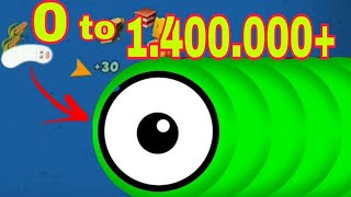 Worm zone from 0 to 1.400.000+ become the biggest one screenshot 4