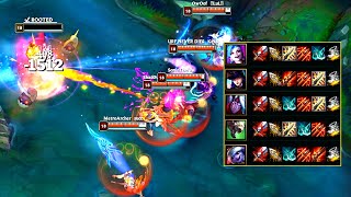 YUUMI vs 5 FULL BUILD ADC! Gamebreaking Infinite Shield Bug!