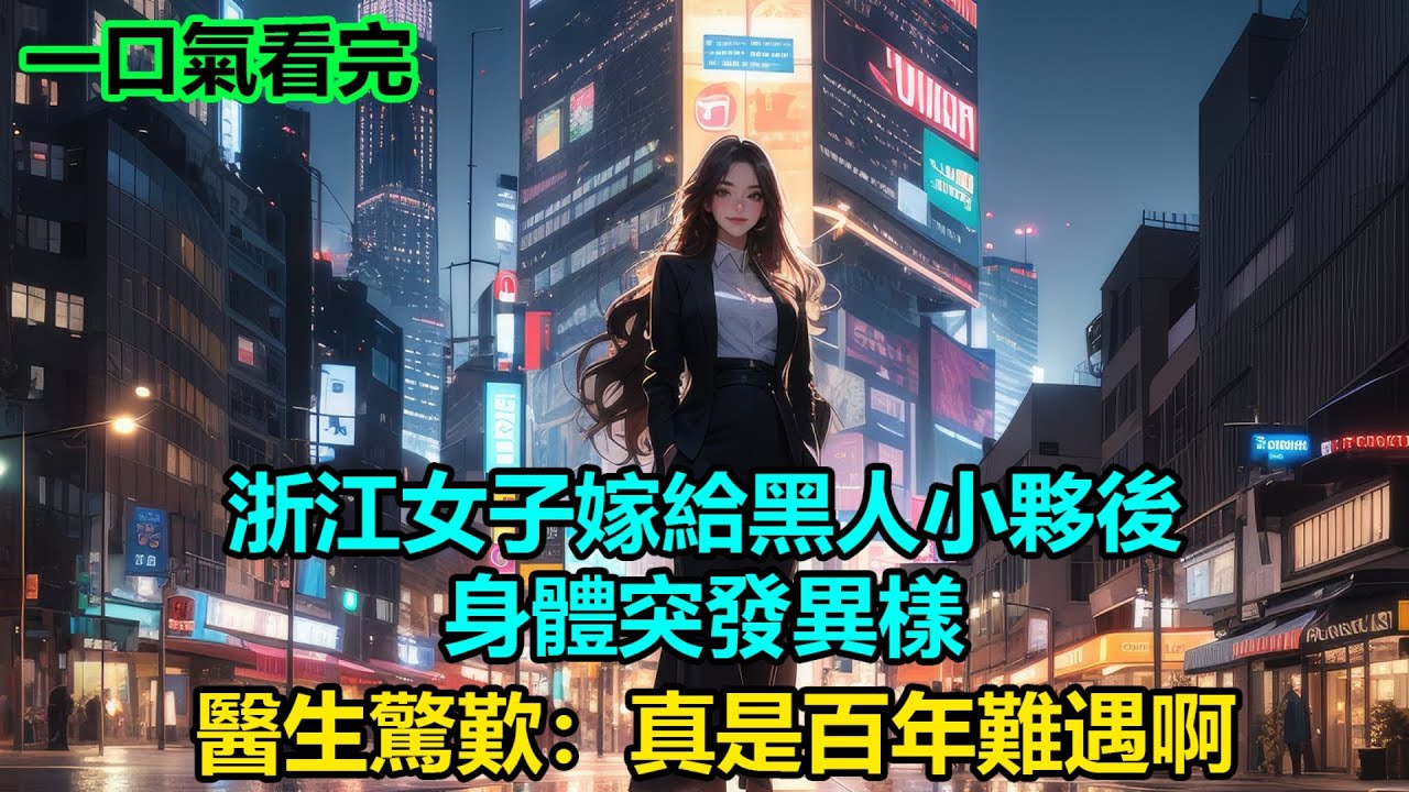 浙江女子嫁給黑人小夥後，身體突發異樣，醫生驚歎：真是百年難遇啊