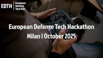 European Defense Tech Hackathon Milan | October 2025