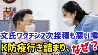K防疫行き詰まり、一体なぜ？文氏ワクチン2次接種も悪い噂（2021.5.1）#李相哲#k防疫#ワクチン