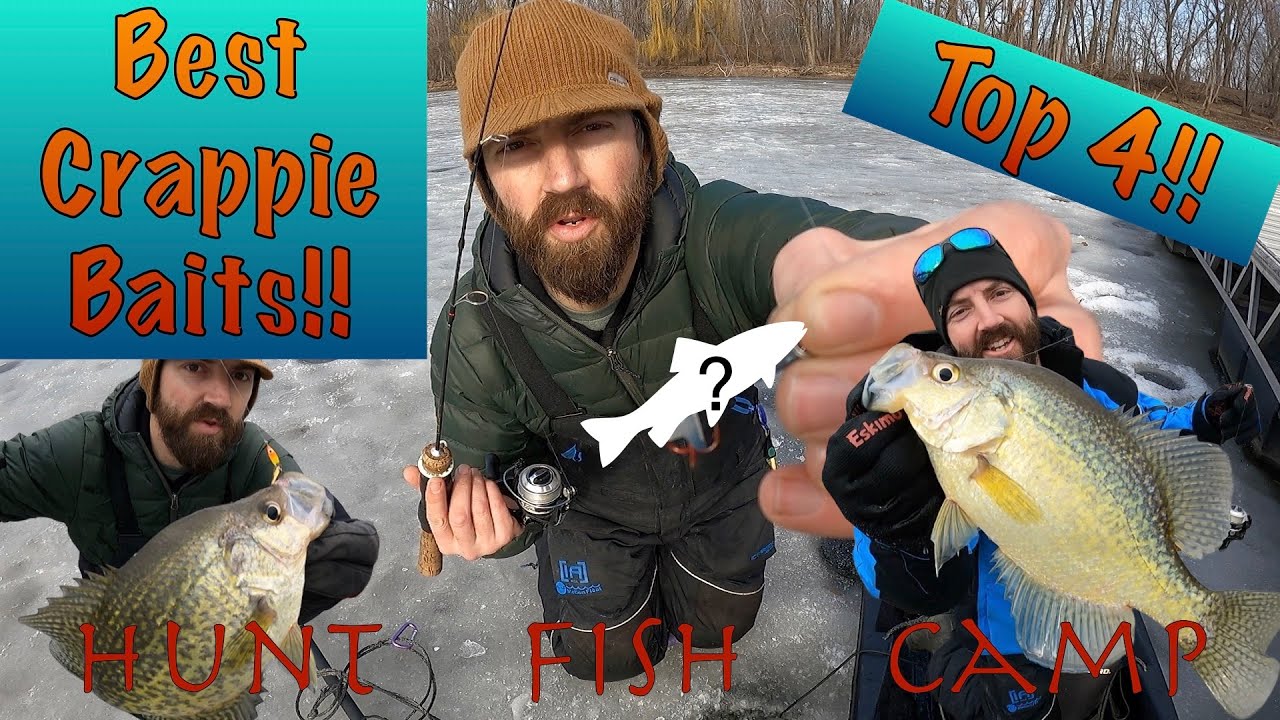 Best Baits for Catching Crappies Through the Ice! YouTube