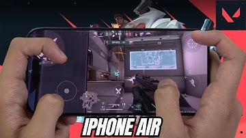 iPhone Air test game Valorant Mobile | Apple A19 Pro