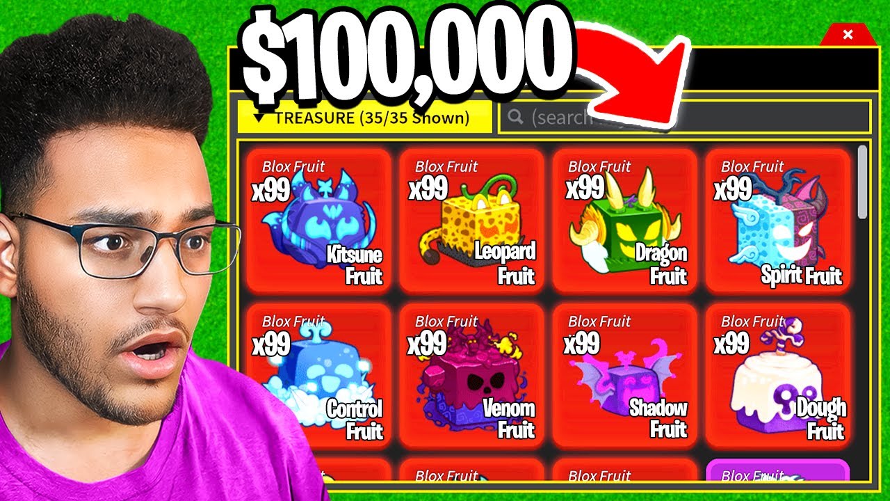 Rating My Subscribers Blox Fruits Accounts for 50 Hours..