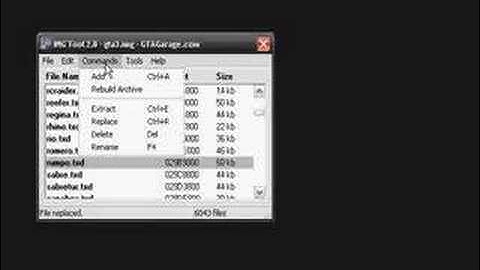 how to use IMG Tool for files replacing