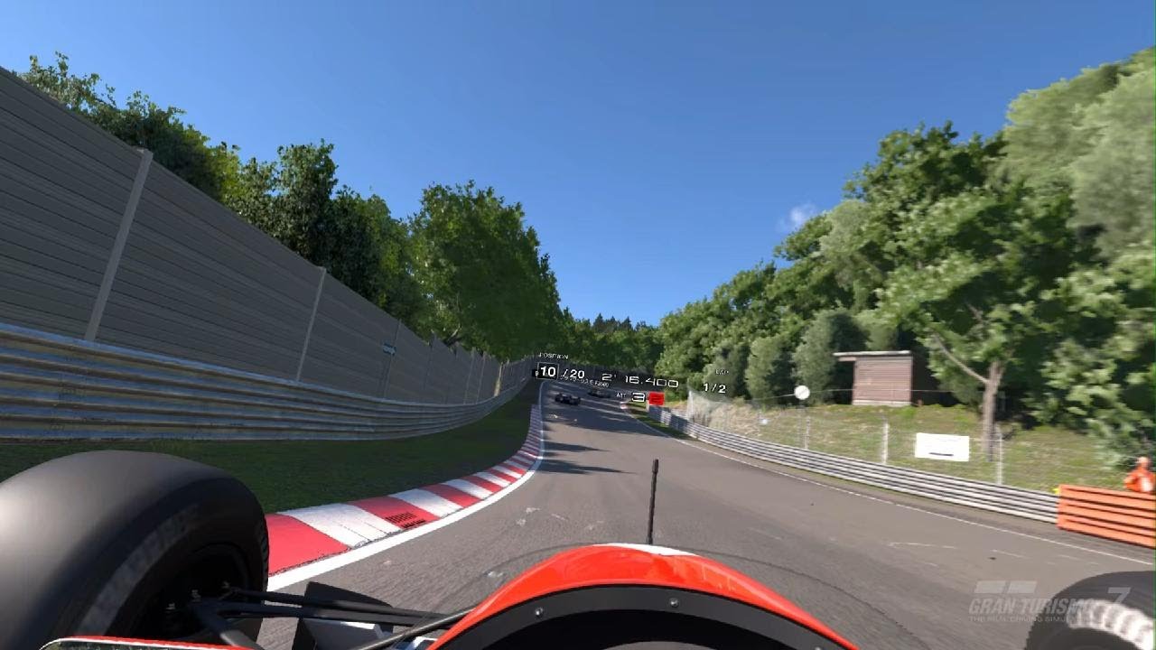 グランツーリスモ 7 ニュルブルクリンク　F1 VR視点