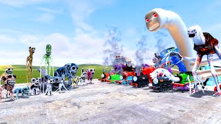 How can zoonomaly team defeat all Thomas Train in Garry's Mod!