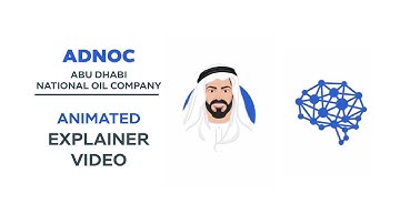 ADNOC | Animated Portal Walkthrough Explainer Video | 2D Motion Graphics |
