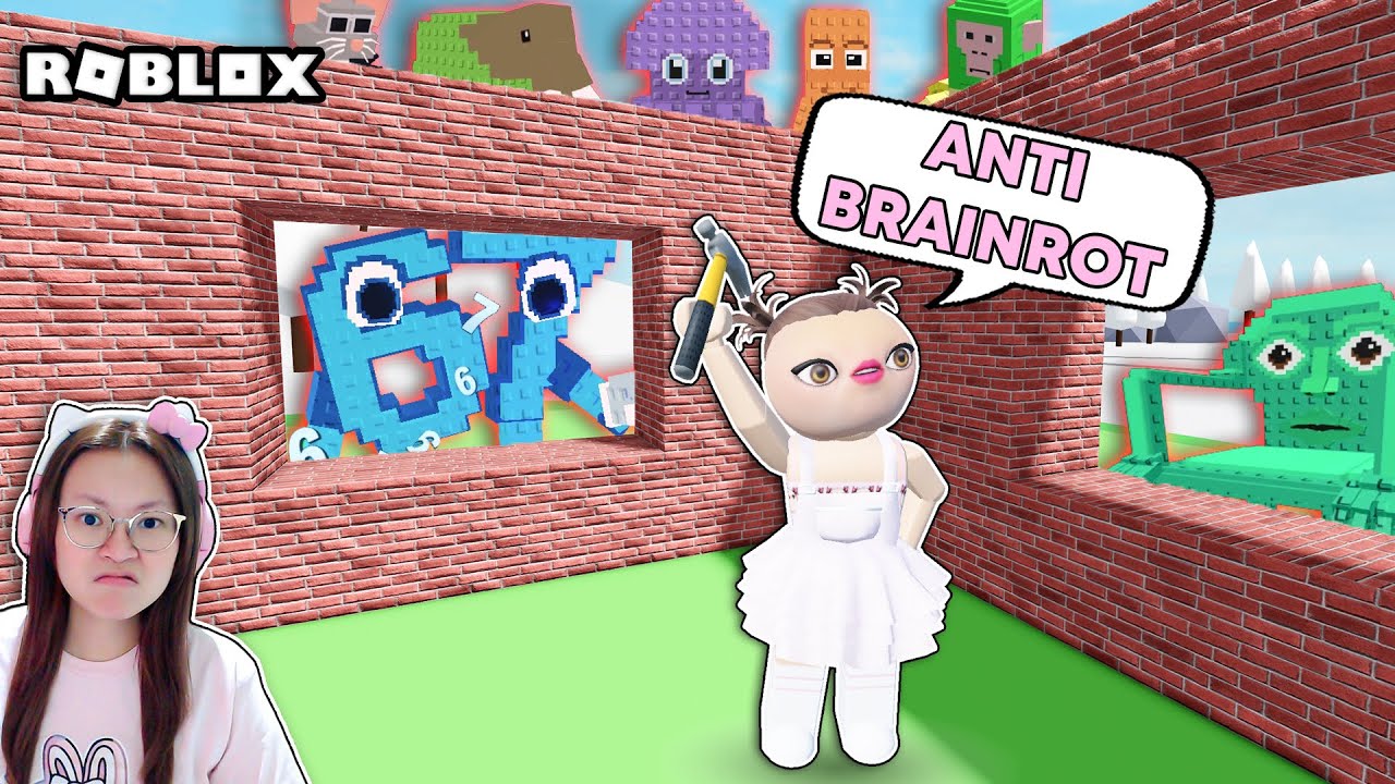 Bangun Rumah Aman Anti Anomali Brainrot ?!! [Roblox Indonesia]
