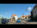 D: Große Kreisstadt Torgau. Landkreis Nordsachsen. Fahrt durch die Stadt. August 2017