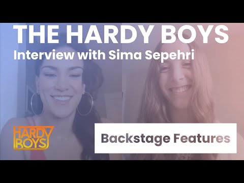The Hardy Boys Interview with Sima Sepehri | Backstage Features with Gracie Lowes