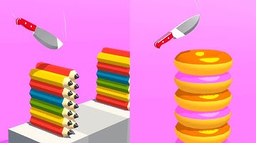 Slice It All Max Levels Gameplay Walkthrough Android, iOS