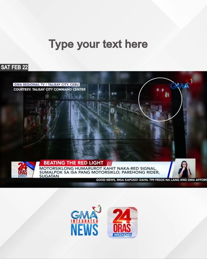 Motorsiklong humarurot kahit naka-red signal, sumalpok sa isa pang motorsiklo;... | 24 Oras Weekend