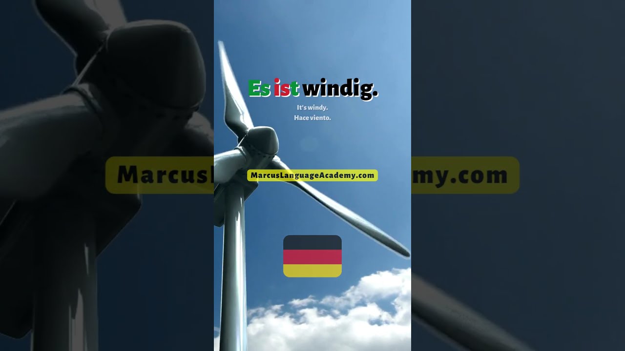  Das Schlechte Wetter Auf Deutsch Lernen F R Anf Nger Marcus Language Academy