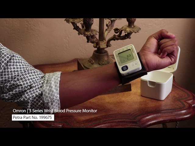 Omron 3 Series Wrist Blood Pressure Monitor (BP6100) - Home BP Checking