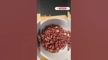 Unbelievable Trick to Easily Peel Raw Peanuts | Kitchen Tips of the Day with @jhalmuri863