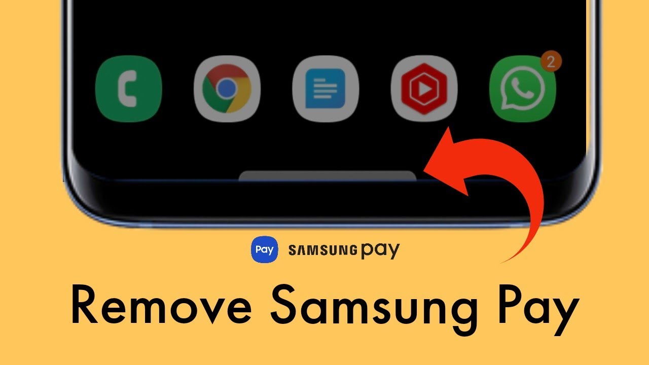 Отключение samsung pay