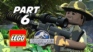 LEGO Jurassic World Walkthrough Part 6  - Clever Girl (PS4 Let's Play Commentary)