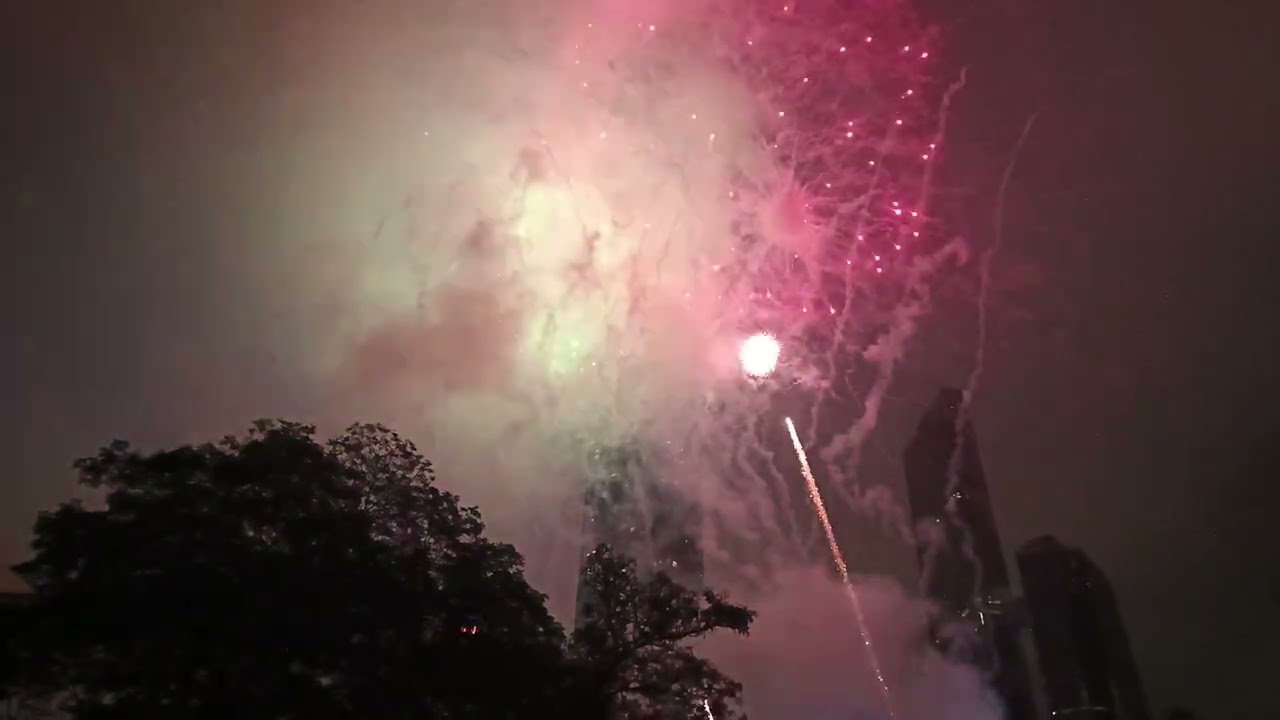 Fireworks malam tahun baru 2026
