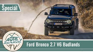 2024 Ford Bronco 2.7 V6 Badlands 4K: Prvé TOP auto roka 2024 v kameňolome a off-road parku